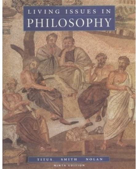Living Issues in Philosophy, Ninth Edition Cover