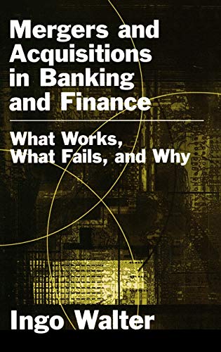 Mergers and acquisitions in banking and finance Cover