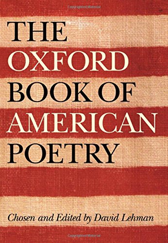 The Oxford book of American poetry Cover