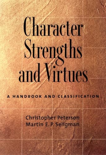 Character Strengths and Virtues Cover