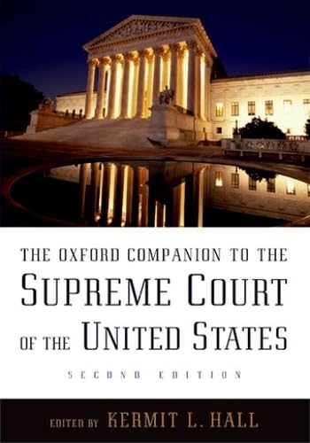 The Oxford companion to the Supreme Court of the United States Cover