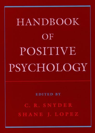 Handbook of positive psychology Cover