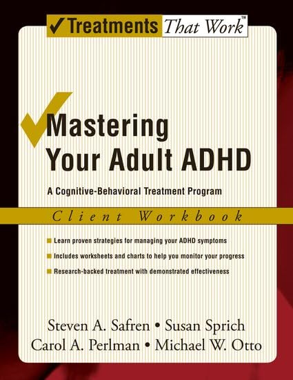 Mastering your adult ADHD Cover