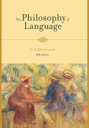 The philosophy of language Cover