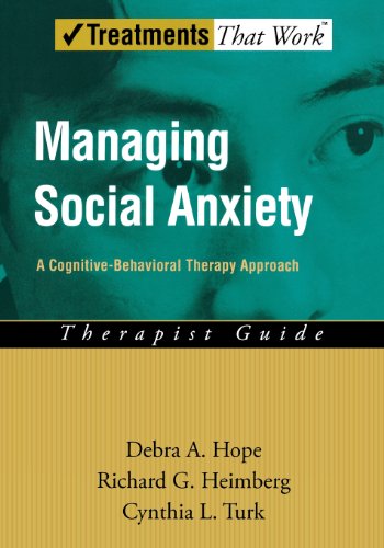 Managing social anxiety Cover