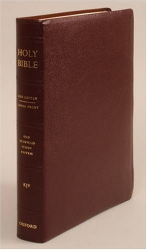 The Old ScofieldRG Study Bible, KJV, Large Print Edition Cover