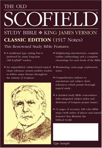 The Old ScofieldRG Study Bible, KJV, Classic Edition Cover