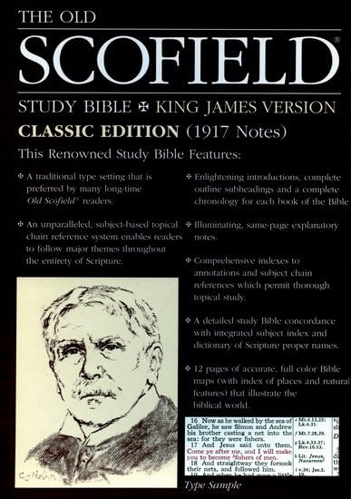 The Old Scofield Study Bible, KJV, Classic Edition (Navy) Cover