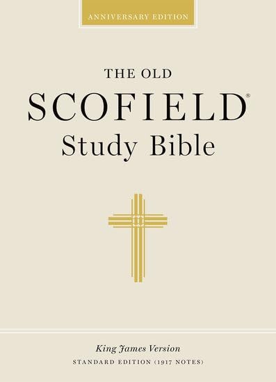 The Old ScofieldRG Study Bible, KJV, Standard Edition Cover