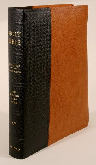 The Old ScofieldRG Study Bible, KJV, Large Print Edition Cover