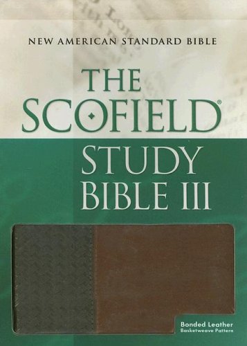 The ScofieldRG Study Bible III, NASB Cover