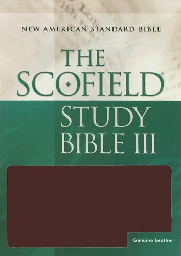 The ScofieldRG Study Bible III, NASB Cover
