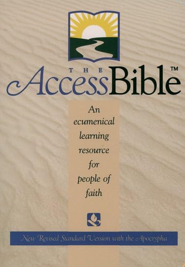 The Access Bible, New Revised Standard Version with Apocrypha (Hardcover 9870A) Cover