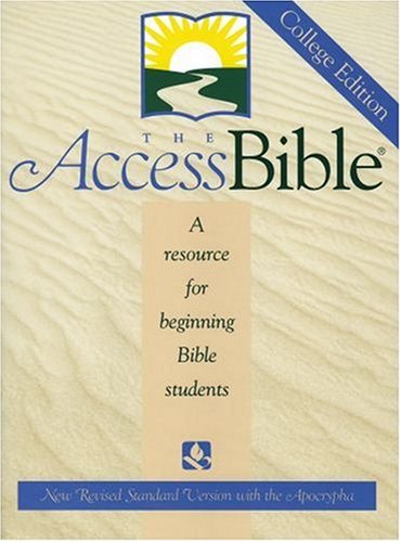The Access Bible, New Revised Standard Version with Apocrypha (Paperback College Edition 9873A) Cover