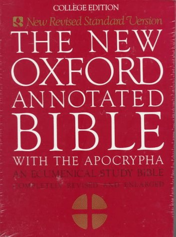 The new Oxford annotated Bible with the Apocryphal/Deuterocanonical books Cover
