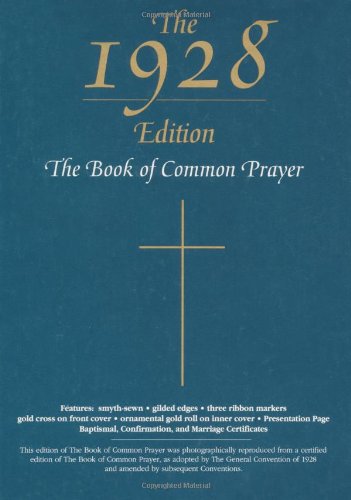 The 1928 Book of Common Prayer Cover