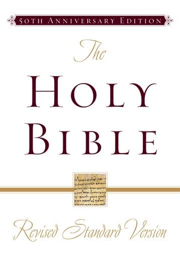The Revised Standard Version Bible Cover