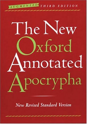 The New Oxford Annotated Apocrypha, Augmented Third Edition, New Revised Standard Version Cover
