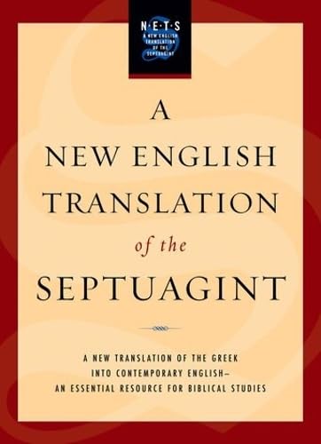 A New English Translation of the Septuagint Cover