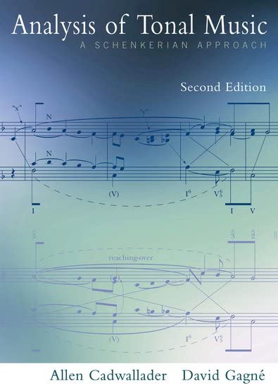 Analysis of tonal music Cover