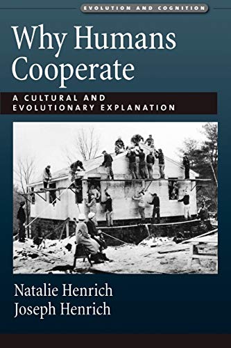 Why Humans Cooperate Cover