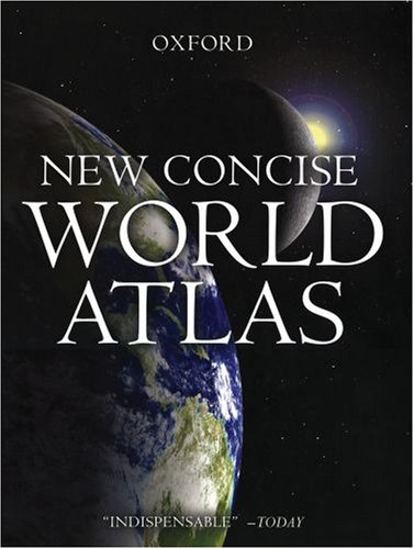 Oxford new concise world atlas Cover