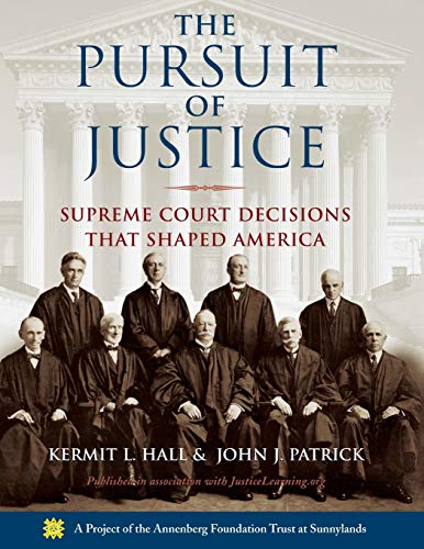 The Pursuit of Justice Cover