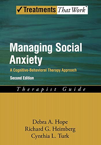 Managing social anxiety Cover