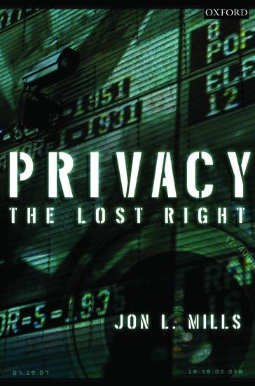Privacy: The Lost Right Cover