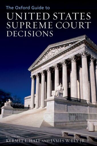 The Oxford Guide to United States Supreme Court Decisions Cover
