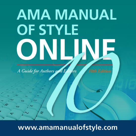 AMA manual of style Cover