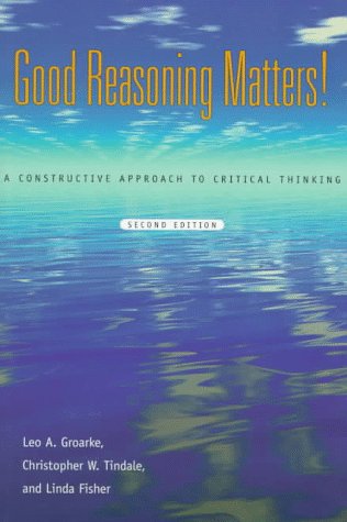 Good reasoning matters! Cover