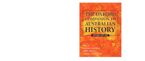The Oxford companion to Australian history Cover