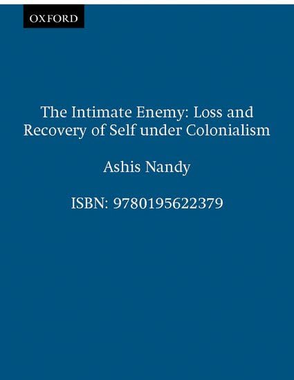 The intimate enemy Cover