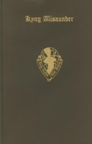 Kyng Alisaunder vol I Text Cover