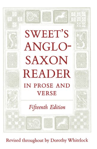 Sweet's Anglo-Saxon reader in prose and verse. Cover