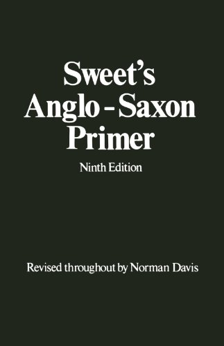 Sweet's Anglo-Saxon Primer Cover