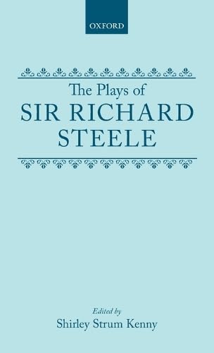 The plays of Richard Steele Cover