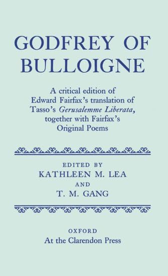 Godfrey of Bulloigne Cover