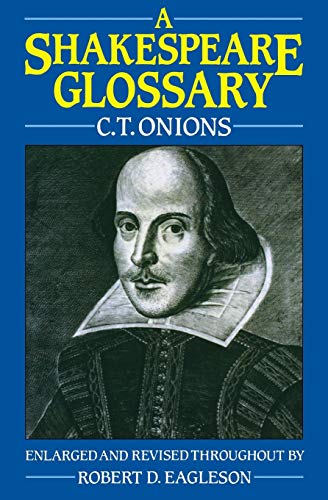 A Shakespeare glossary Cover