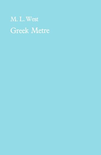 Greek metre Cover