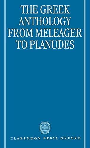 The Greek anthology from Meleager to Planudes Cover