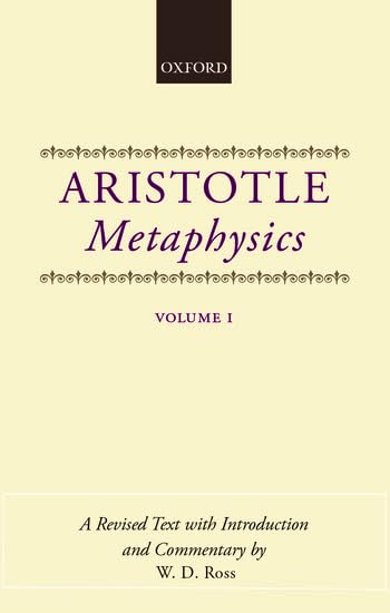 Aristotle's Metaphysics Cover