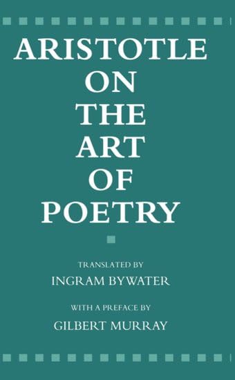 On the art of poetry Cover
