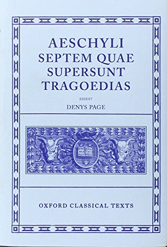 Septem quae supersunt tragoedias Cover