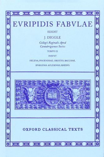 Euripidis fabulae Cover
