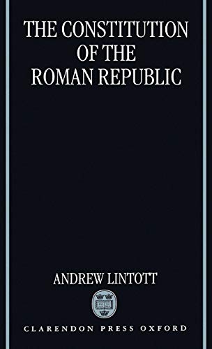 The constitution of the Roman Republic Cover