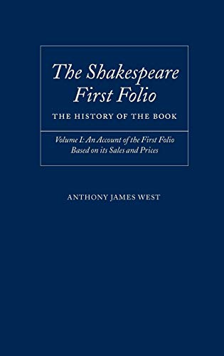 The Shakespeare first folio Cover