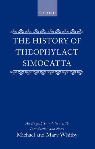 The History of Theophylact Simocatta Cover