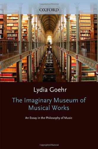 The imaginary museum of musical works Cover
